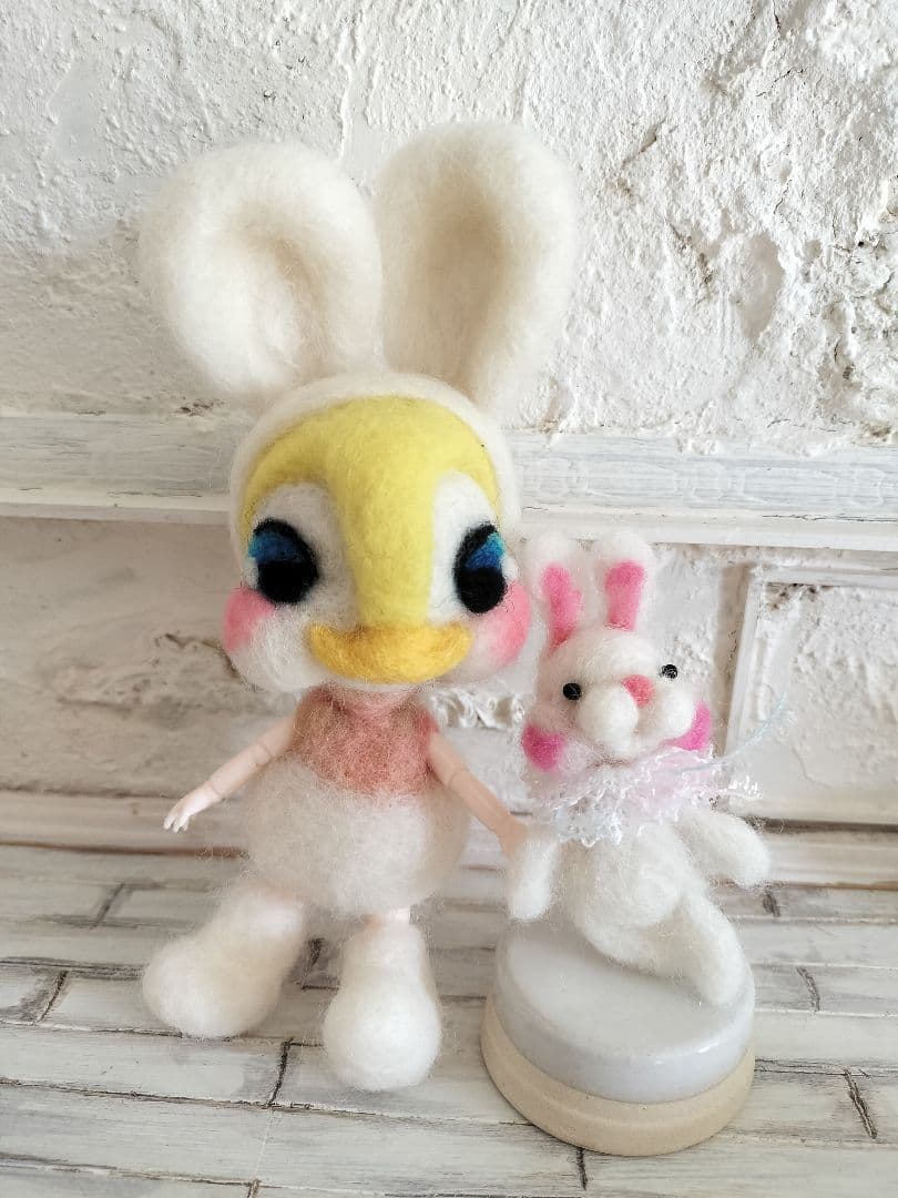 専用★ドールのお友達★アヒルちゃん★アイシードール★オビツ★羊毛フェルト