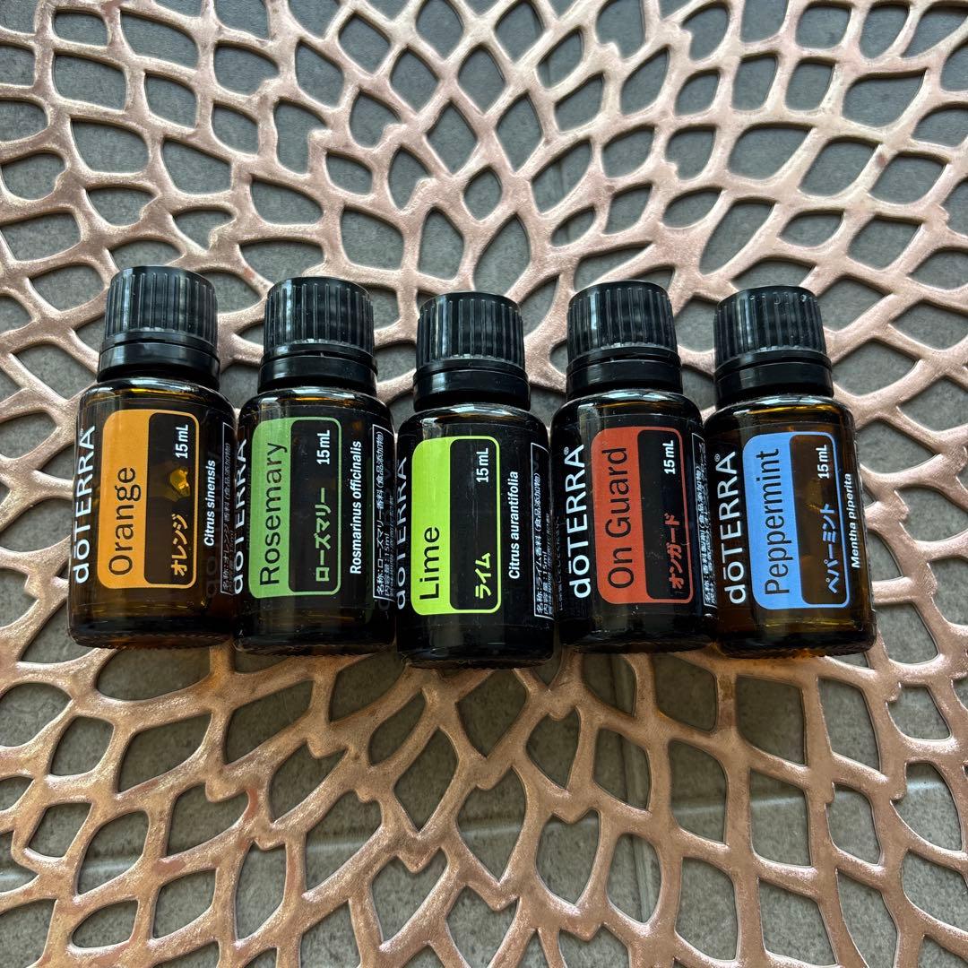 期間限定割引！エッセンシャルオイル 5本セット