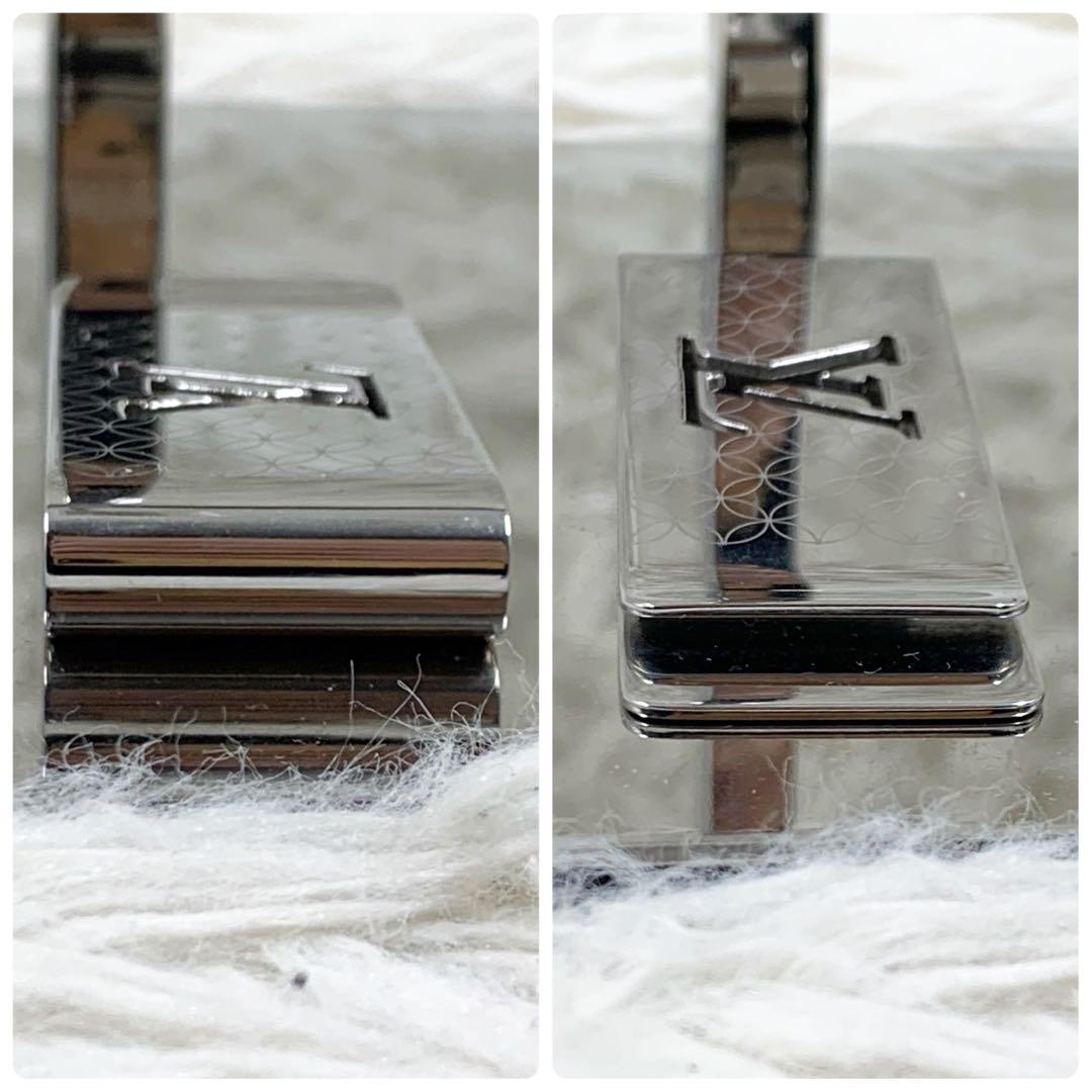 【✨美品✨】ルイヴィトン マネークリップ シャンゼリゼ シルバー