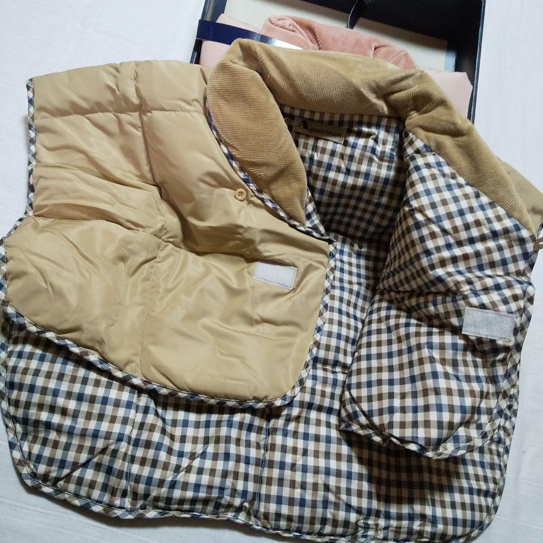 Aquascutumアクアスキュータムダウン肩当てペアセット新品