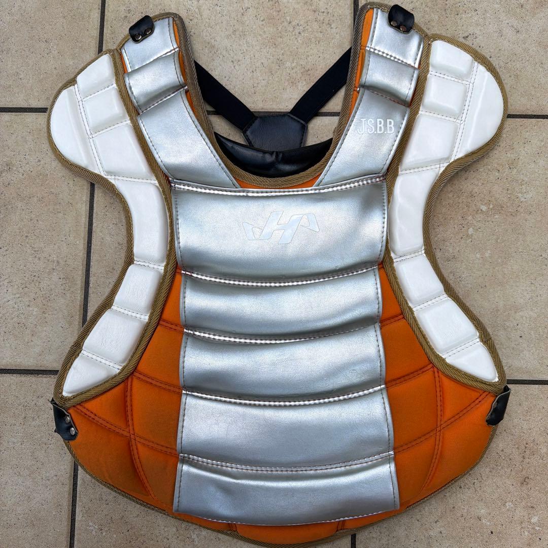 ハタケヤマ　キャッチャー用プロテクターセット