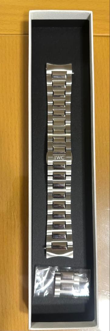 美品【IWC ポルトギーゼ クロノグラフ】純正　メタルブレス　ステンレスベルト