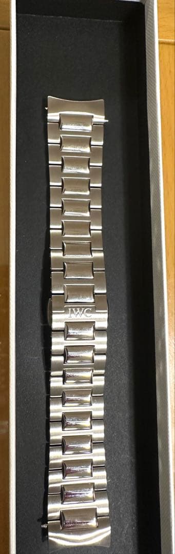 美品【IWC ポルトギーゼ クロノグラフ】純正　メタルブレス　ステンレスベルト