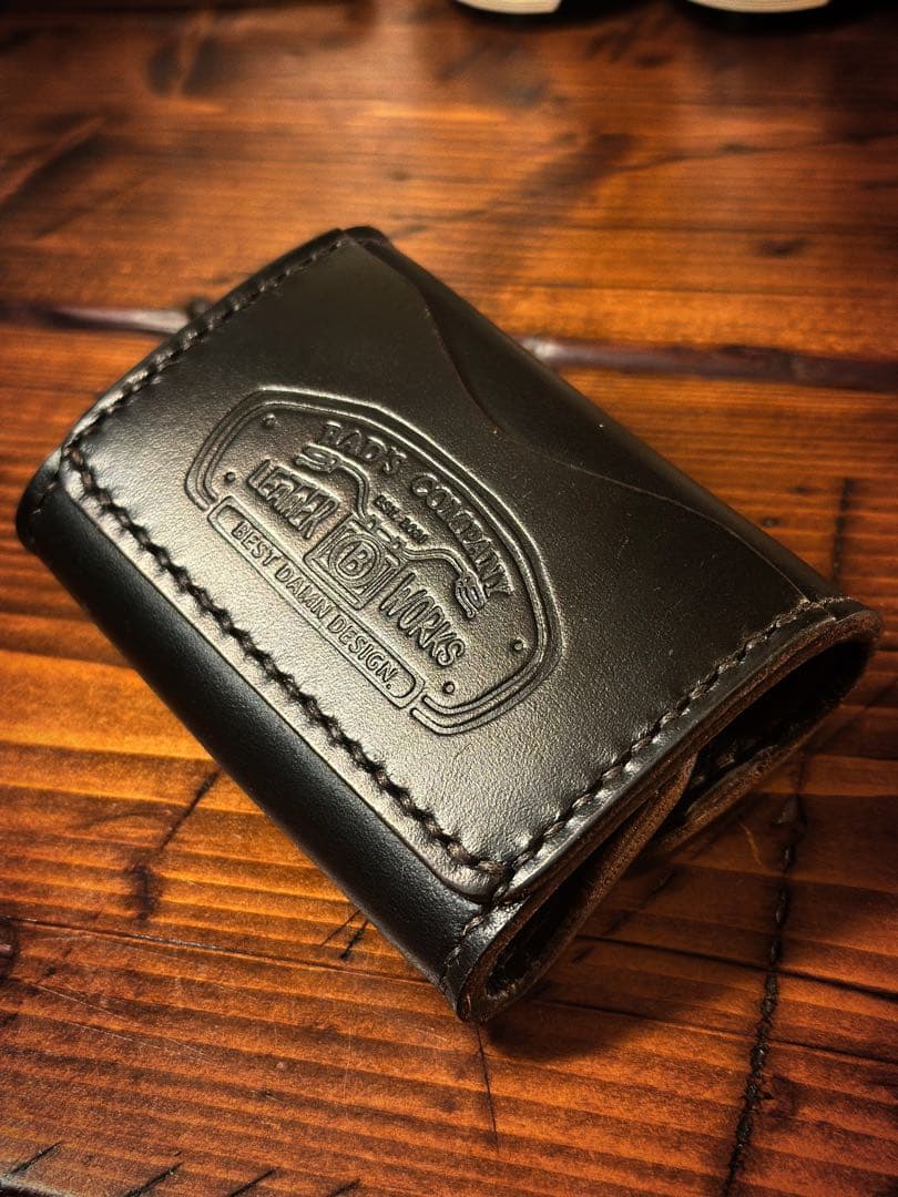 horween ホーウィン レザー財布 コンパクト クラシック ミニ財布 茶芯