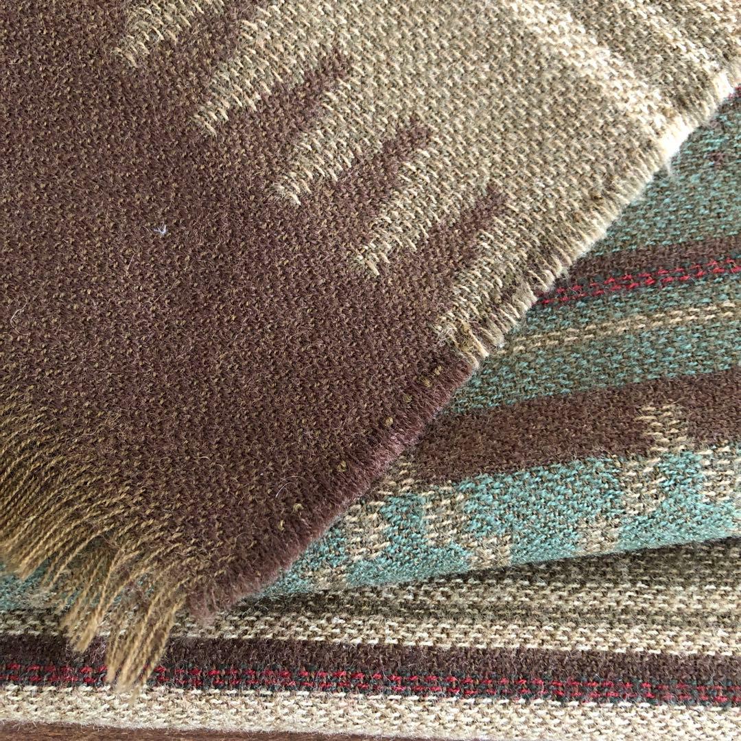 RALPH LAUREN スコットランド製　マフラー　ラグ柄　ラルフローレン