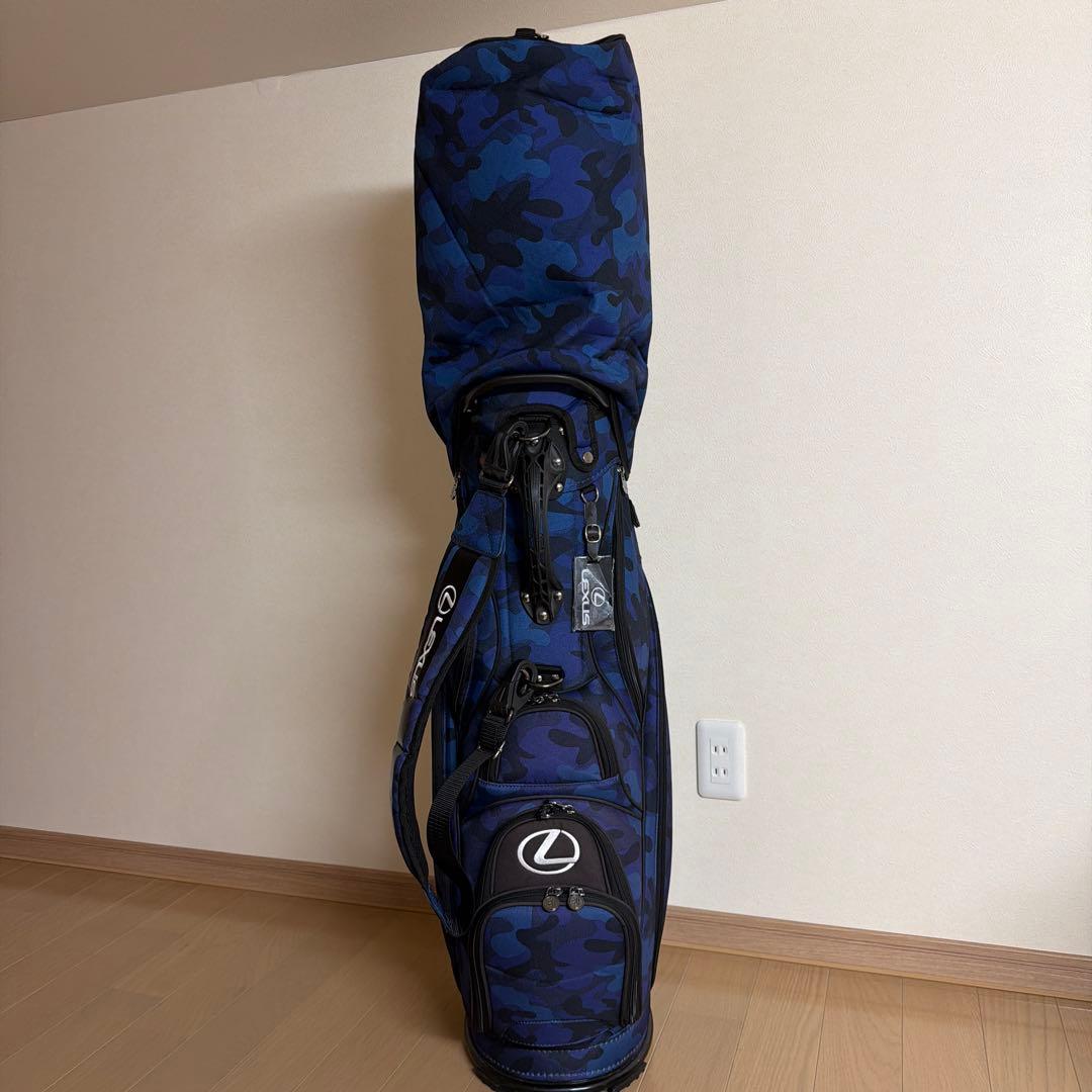 LEXUS/レクサス ゴルフ キャディバッグ9型【ブルーカモ】