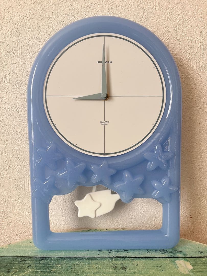 sunform sasaki 佐々木硝子　振り子時計　掛時計