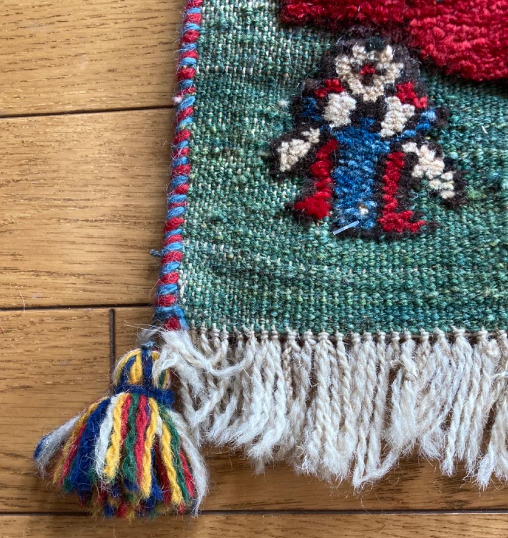 【在庫一掃セール】カシュガイ キリム ウール 152cm×106cm