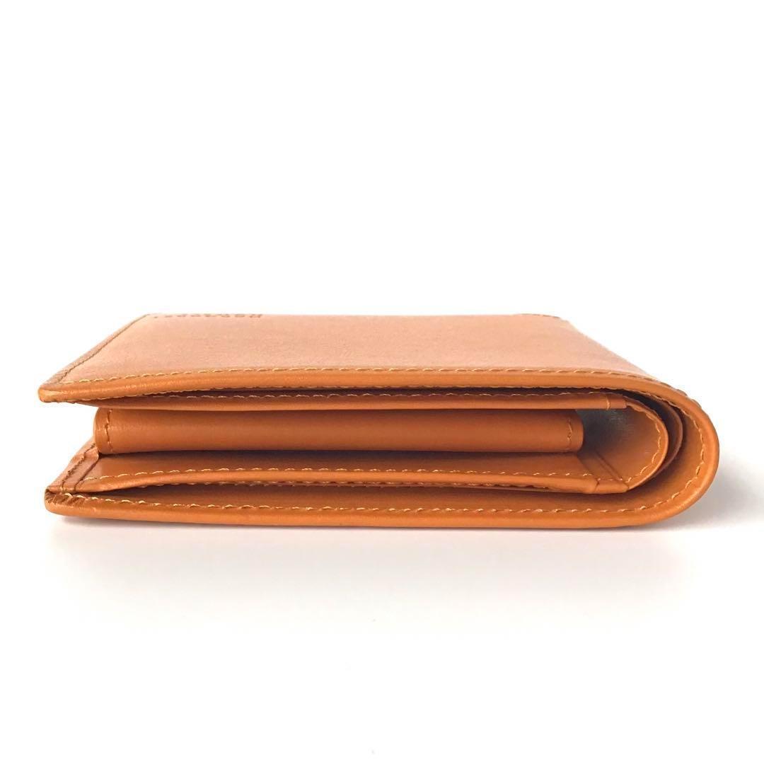 【新品】マーガレットハウエル✨ナチュラルタンニング 2つ折り財布 マスタード