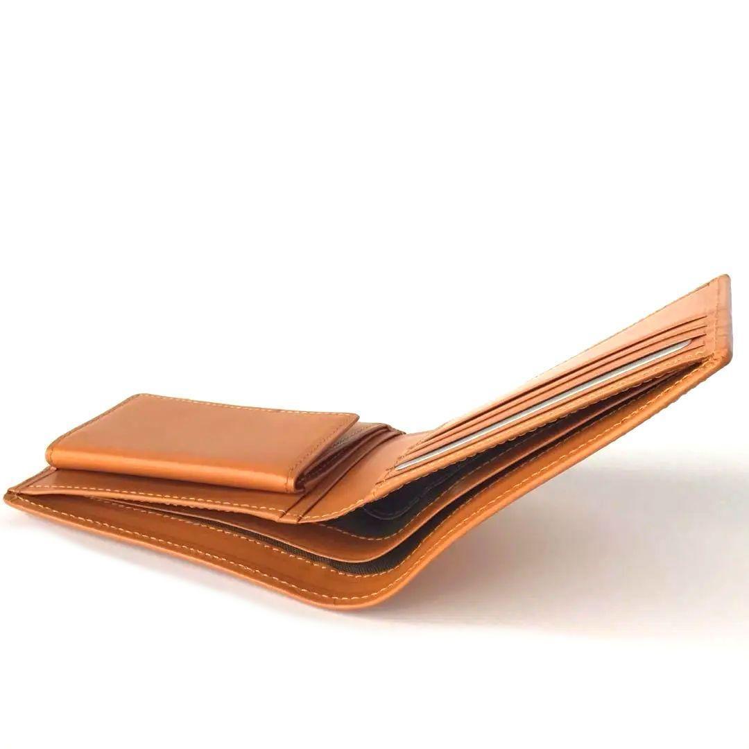 【新品】マーガレットハウエル✨ナチュラルタンニング 2つ折り財布 マスタード