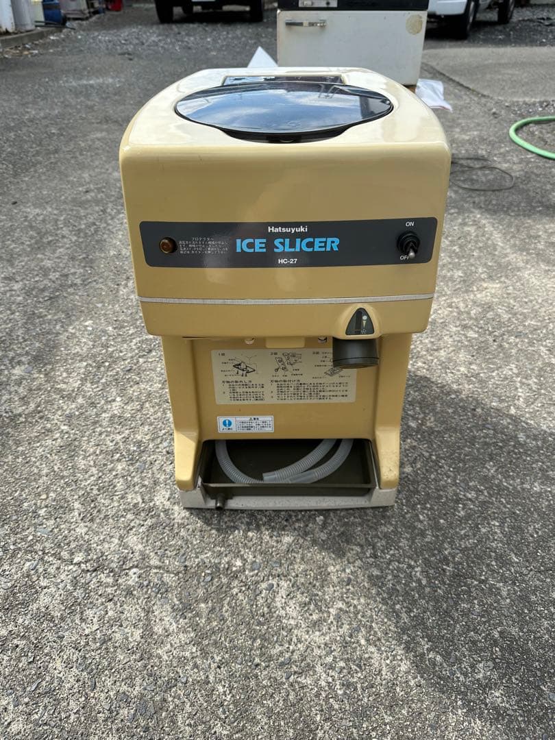 かき氷　ICE slicer アイススライサー