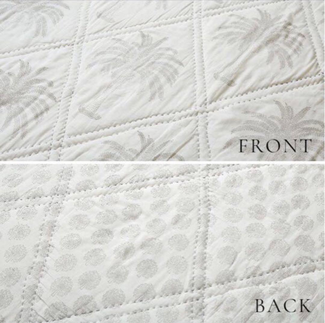 マルチカバー キルト ブランケット ソファ ベッド ヤシの木 ベビー 子供 北欧