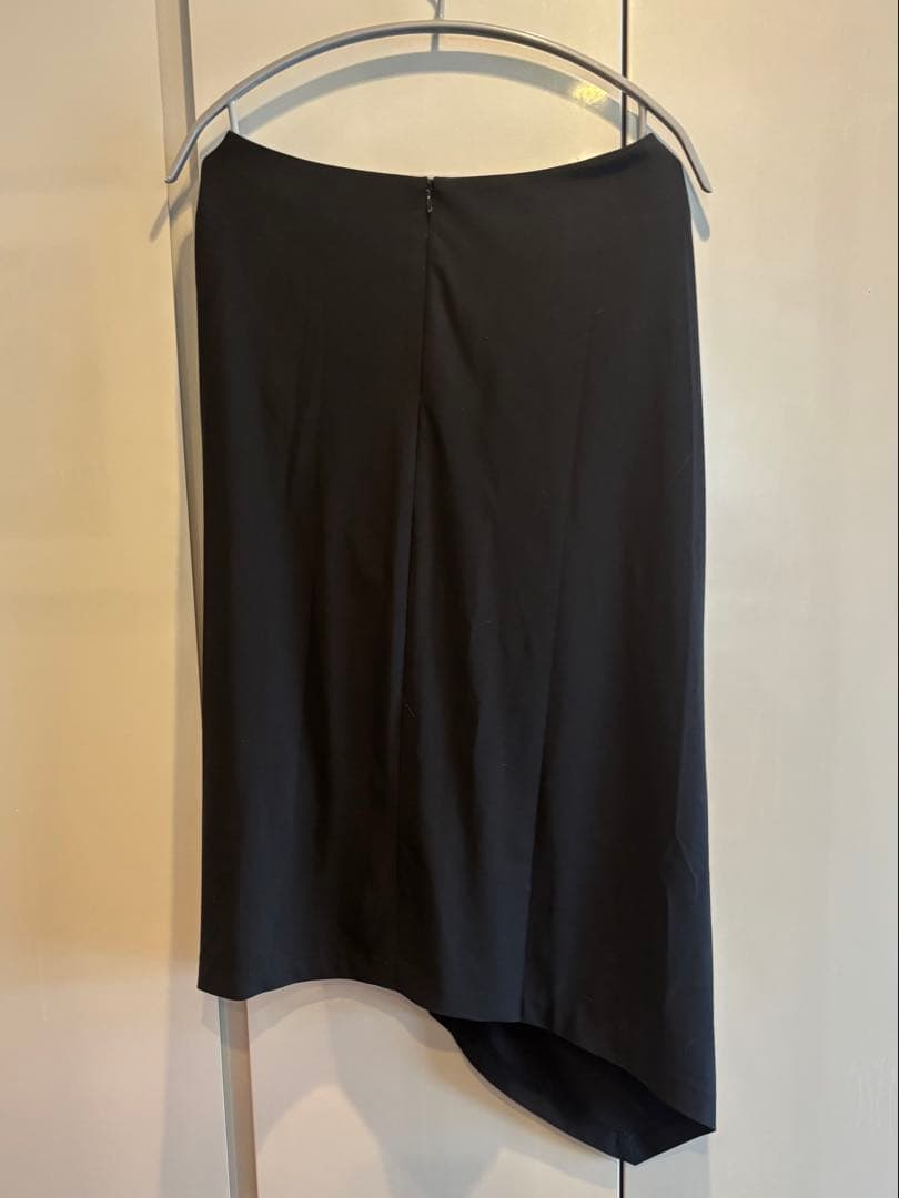 【タグ付新品】REGINA ROMANTICO ドレープスカート サイズ38 黒