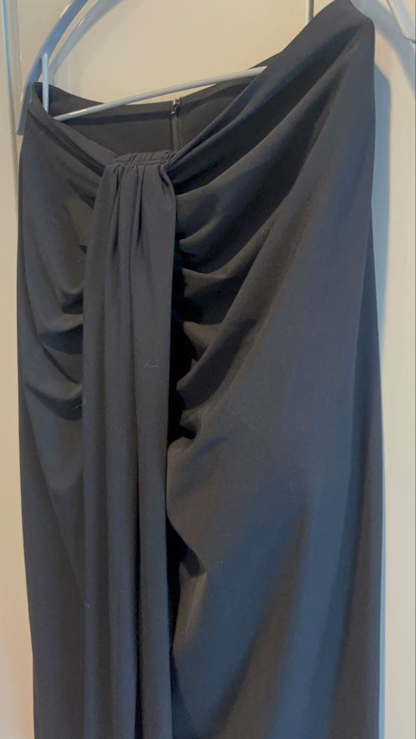 【タグ付新品】REGINA ROMANTICO ドレープスカート サイズ38 黒