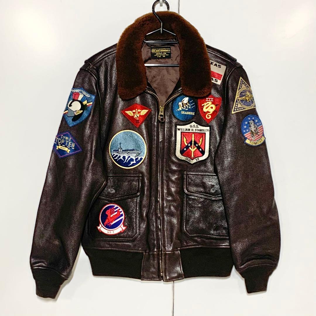 AVIREX アビレックス トップガンモデル G-1 フライトジャケット 42