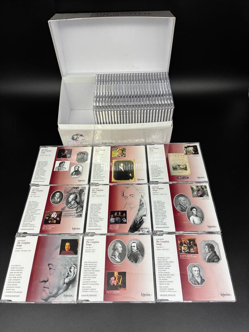 シューベルト　クラシック　CDボックス　FRANZ SCHUBERT