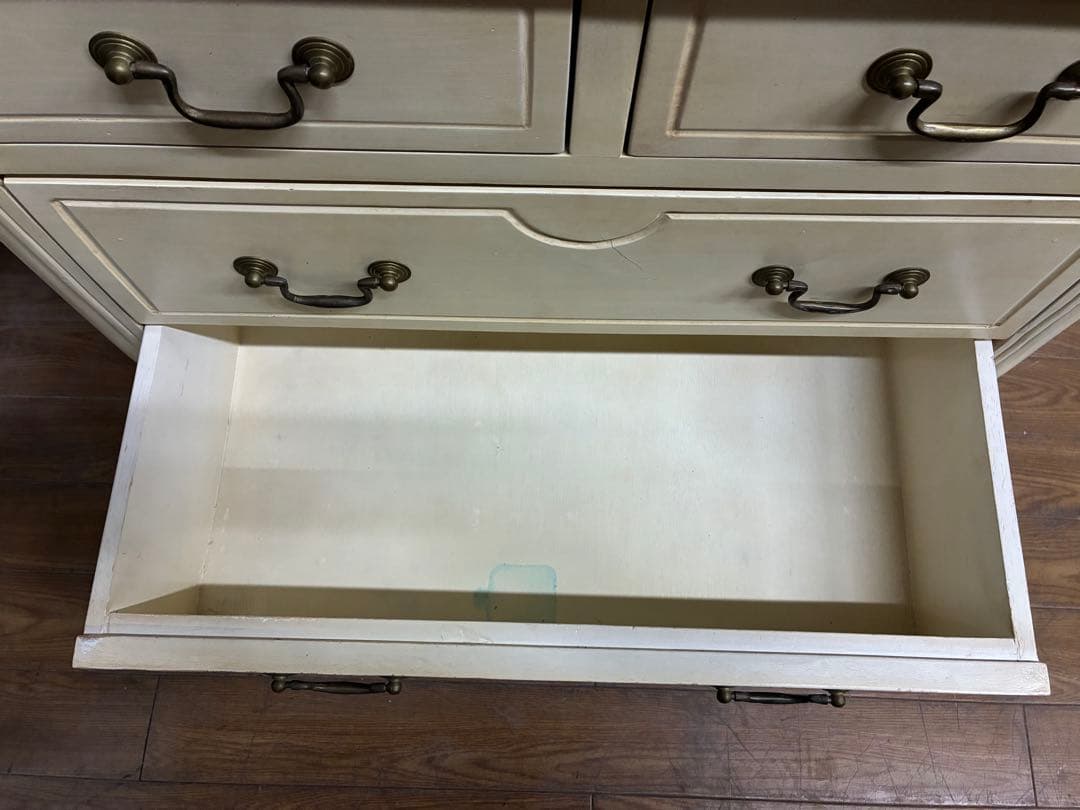 管439☆フレンチスタイル☆アンティーク調☆姫系☆3段チェスト