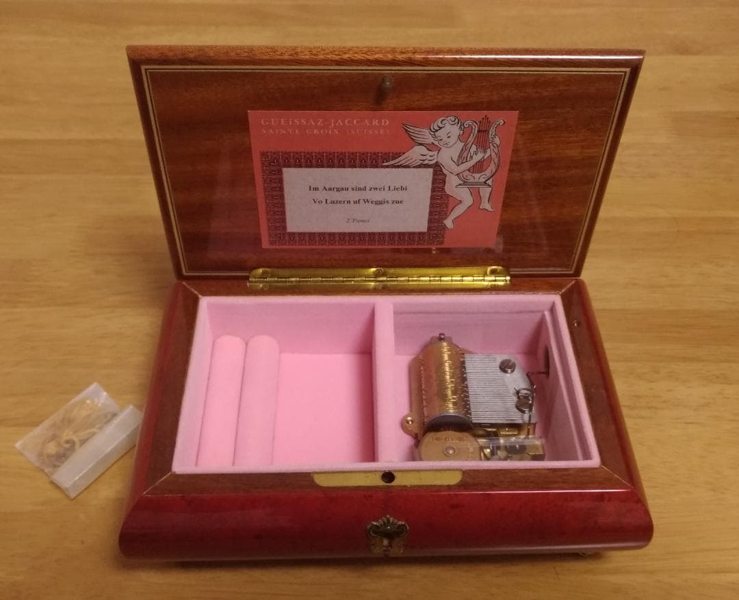 ★オルゴール　GUEISSAZーJACCARD　スイス製★