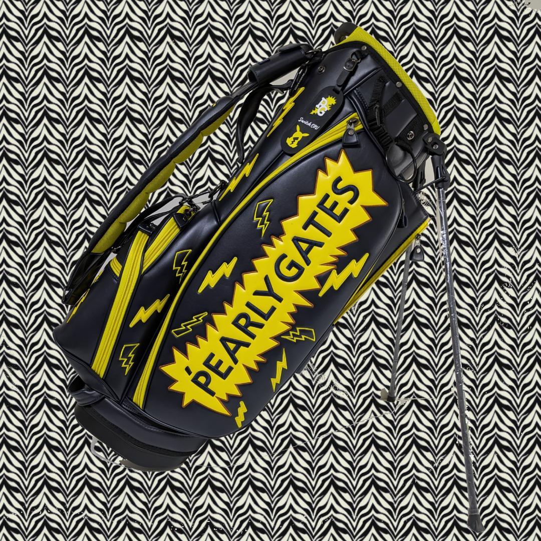 パーリーゲイツ⚡ポケモン⚡ピカチュウ⚡スタンド式⚡キャディバッグ⚡PG1989