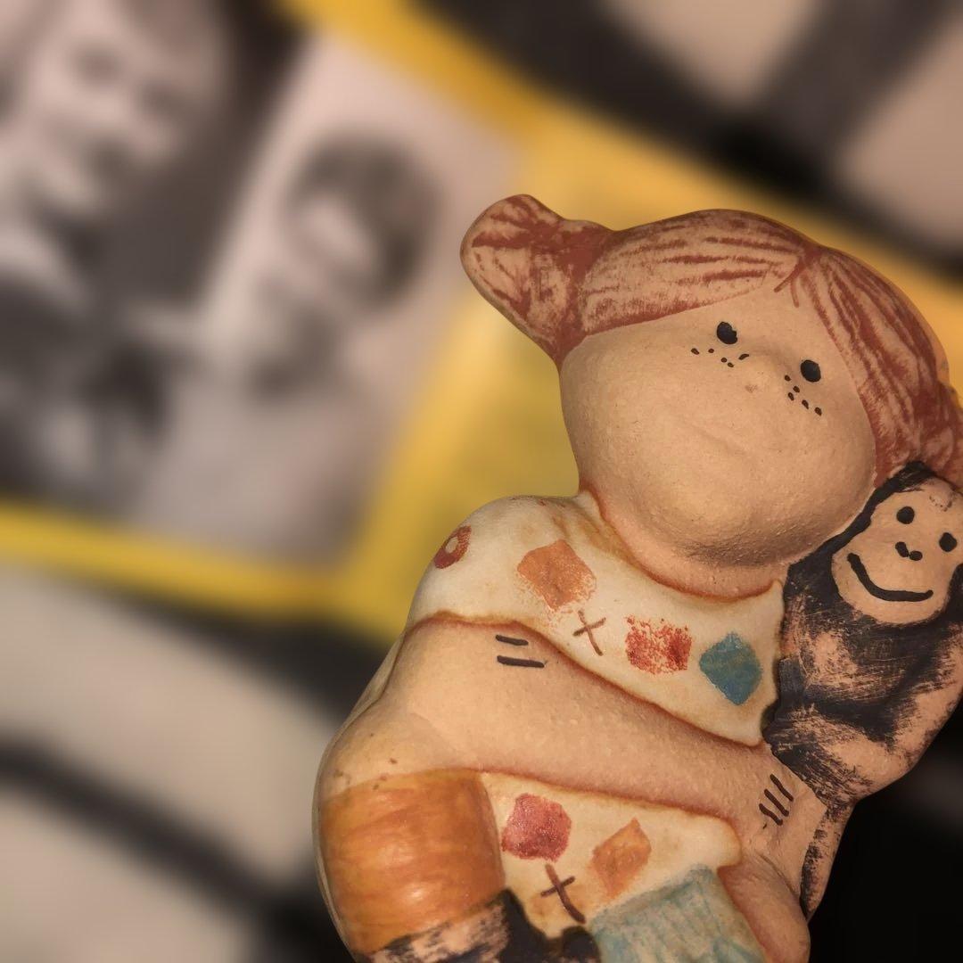 リサラーソン　長くつ下のピッピ　置物