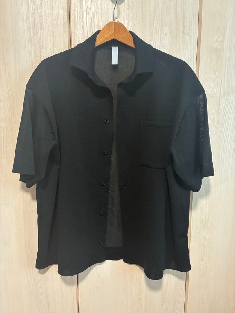 トップス CFCL TC MILAN RIB SHORT SLEEVE SHIRT