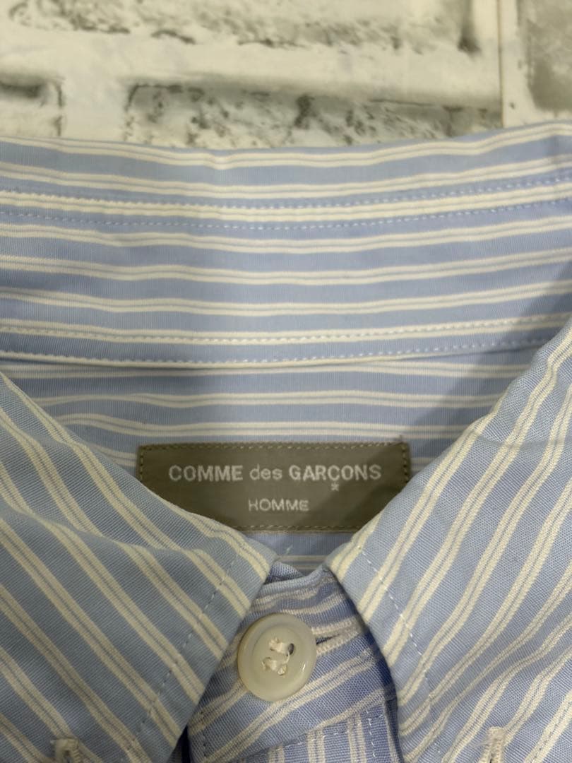 90s COMME des GARCONS HOMME ストライプシャツ　田中期