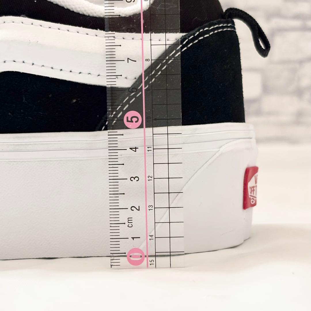 新品未使用✨VANS バンズ・KNU SKOOL ニュースクール 厚底 24cm