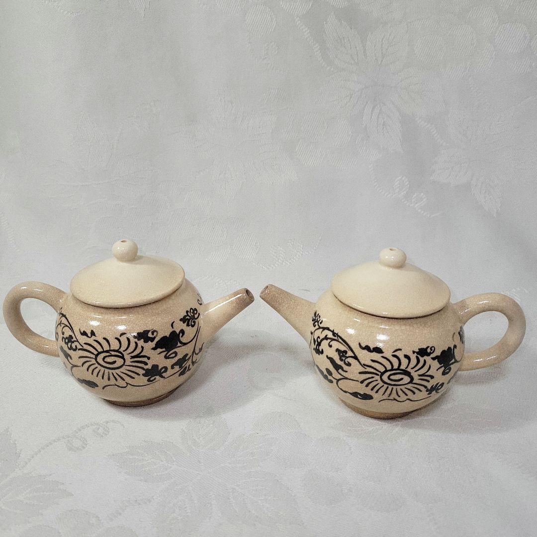 三浦　竹軒　造　急須2個セット