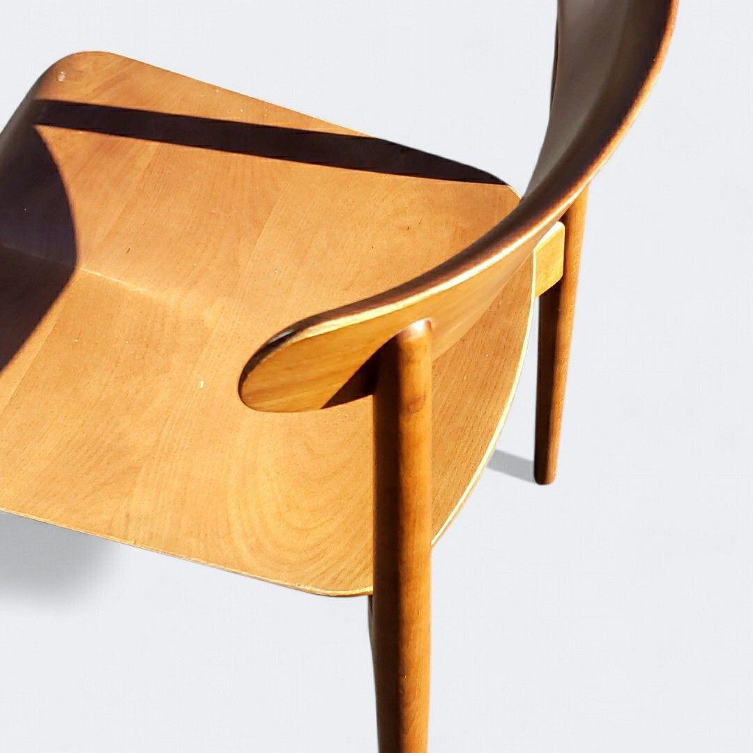 純正クッション付 HIDA SEOTO ダイニングチェア KD201B ①