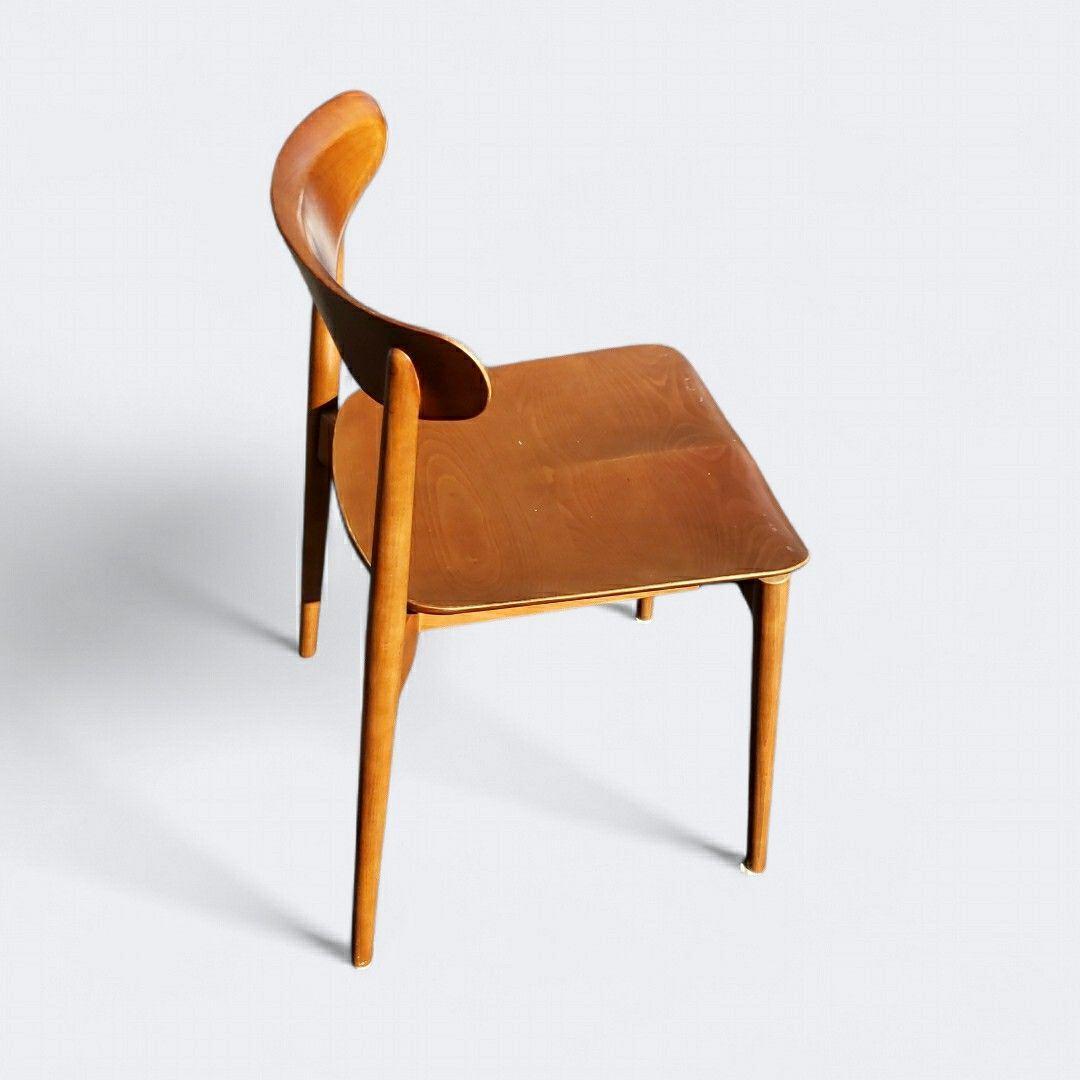 純正クッション付 HIDA SEOTO ダイニングチェア KD201B ①