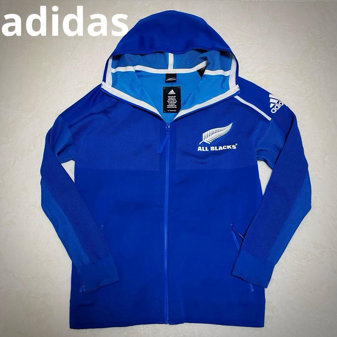 【極希少】アディダス×オールブラックス Z.N.E. フーディー 2XL