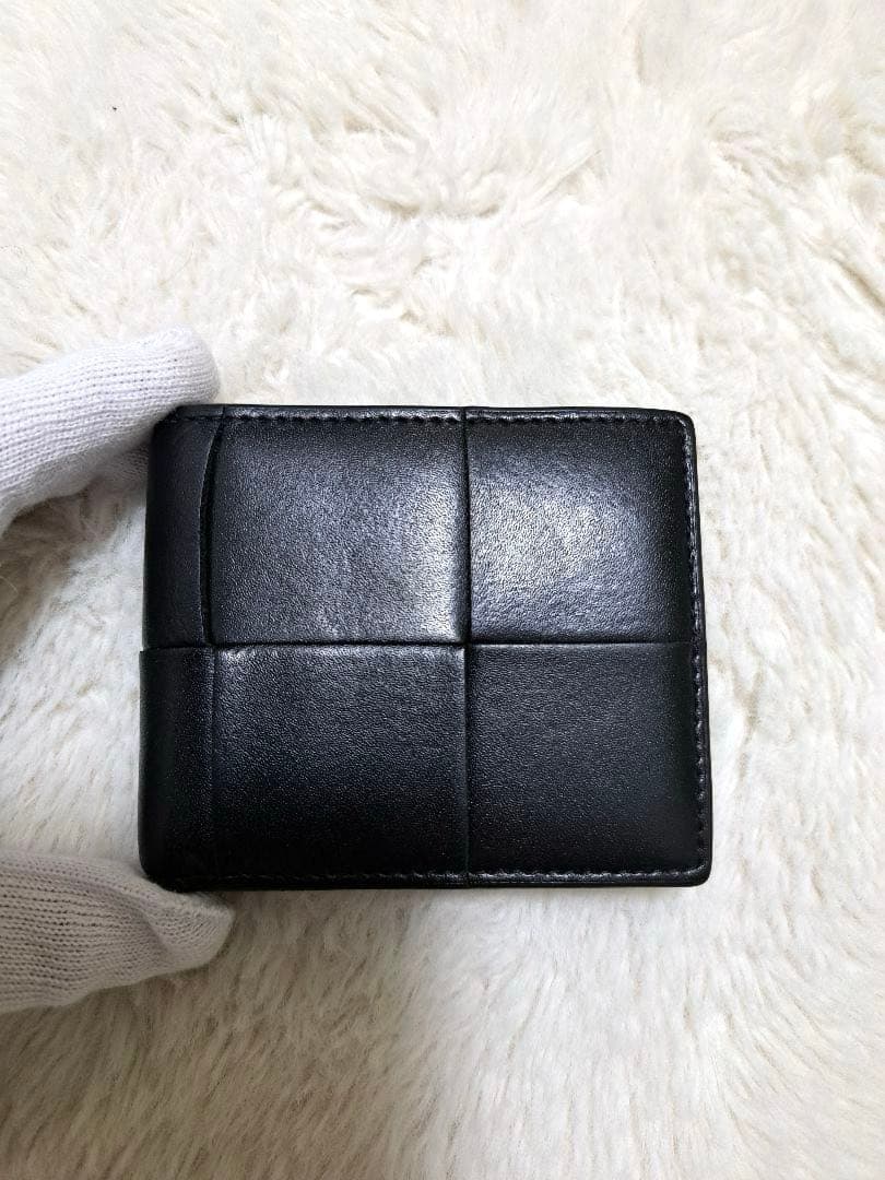 아자아자 ✨極美品　RFID搭載✨ボッテガ　二つ折り　カセット　小銭入れ