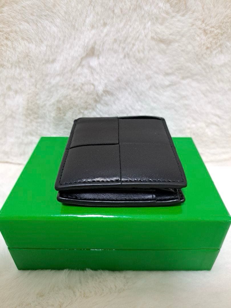 아자아자 ✨極美品　RFID搭載✨ボッテガ　二つ折り　カセット　小銭入れ