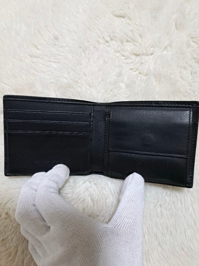 아자아자 ✨極美品　RFID搭載✨ボッテガ　二つ折り　カセット　小銭入れ