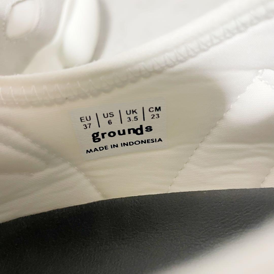 grounds グラウンズ ジュエリーメリージェーン　スニーカー　厚底