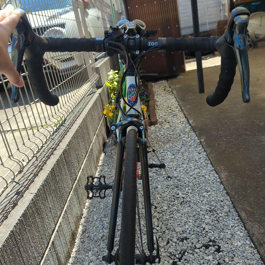 GIOS ロードバイク ホワイト/グリーン/レッド