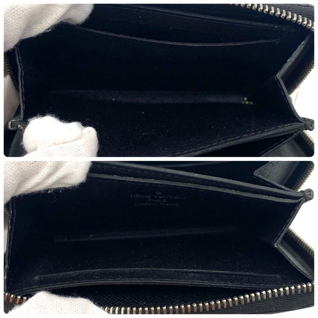 ルイヴィトン ダミエ グラフィット ジッピー パース 小銭入れ ブラック