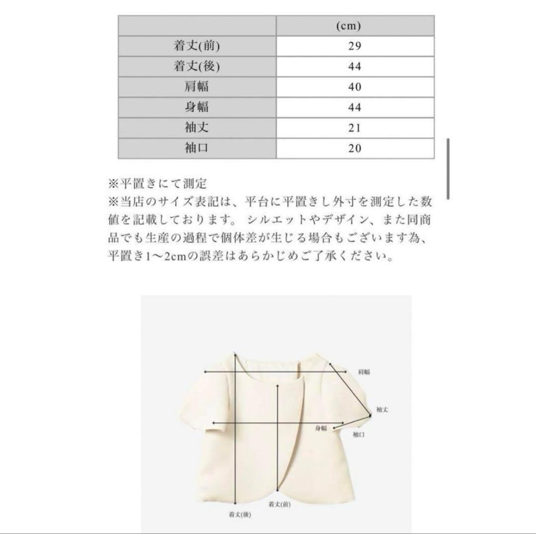 極美品　maison de Dolce. レディヨークトップス 洗える Fサイズ