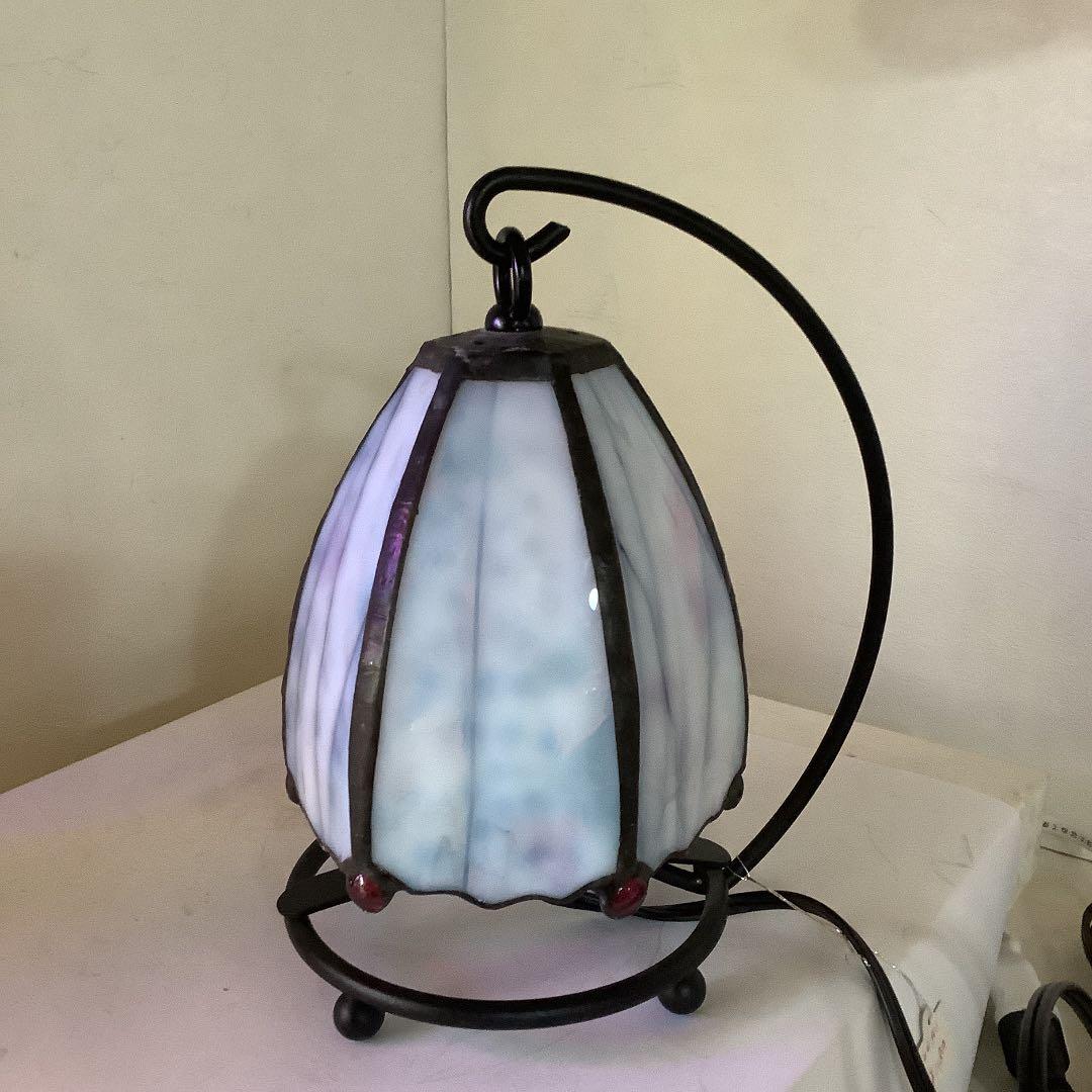 ステンドグラス卓上ペンダントランプ(421)みみ