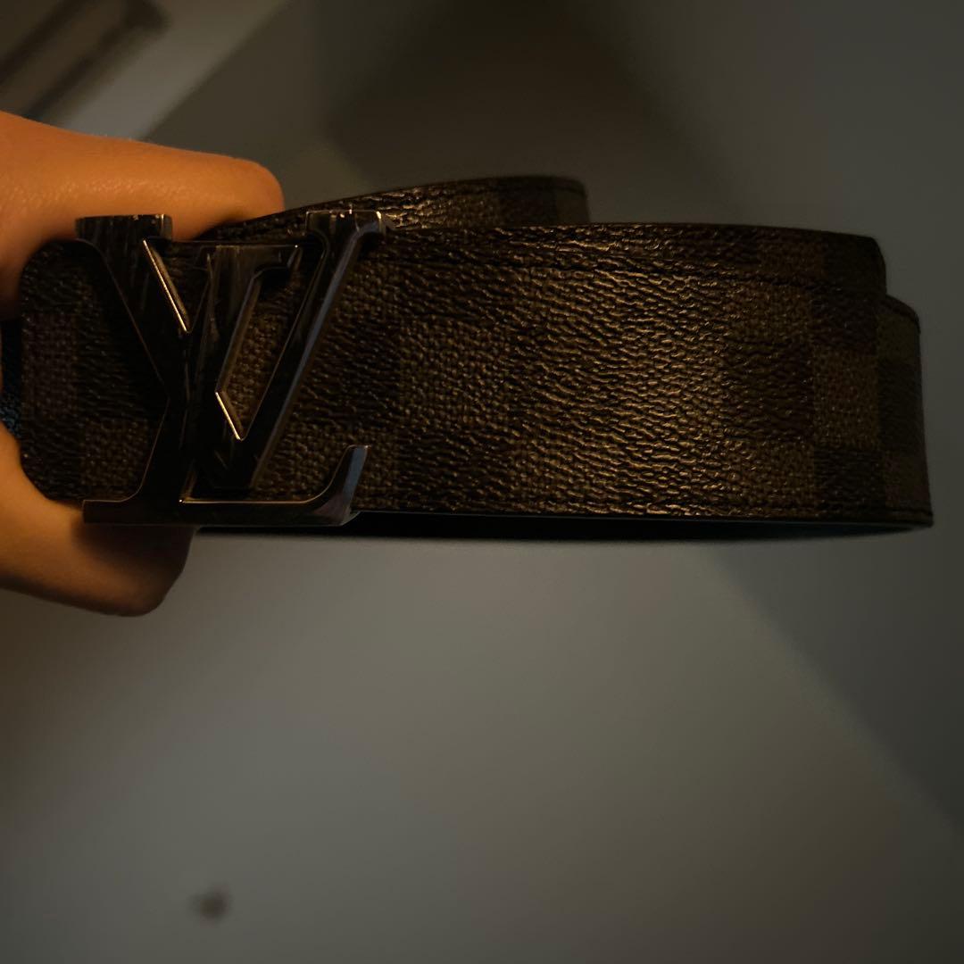 [完全正規]Louis Vuitton ブラック ベルト