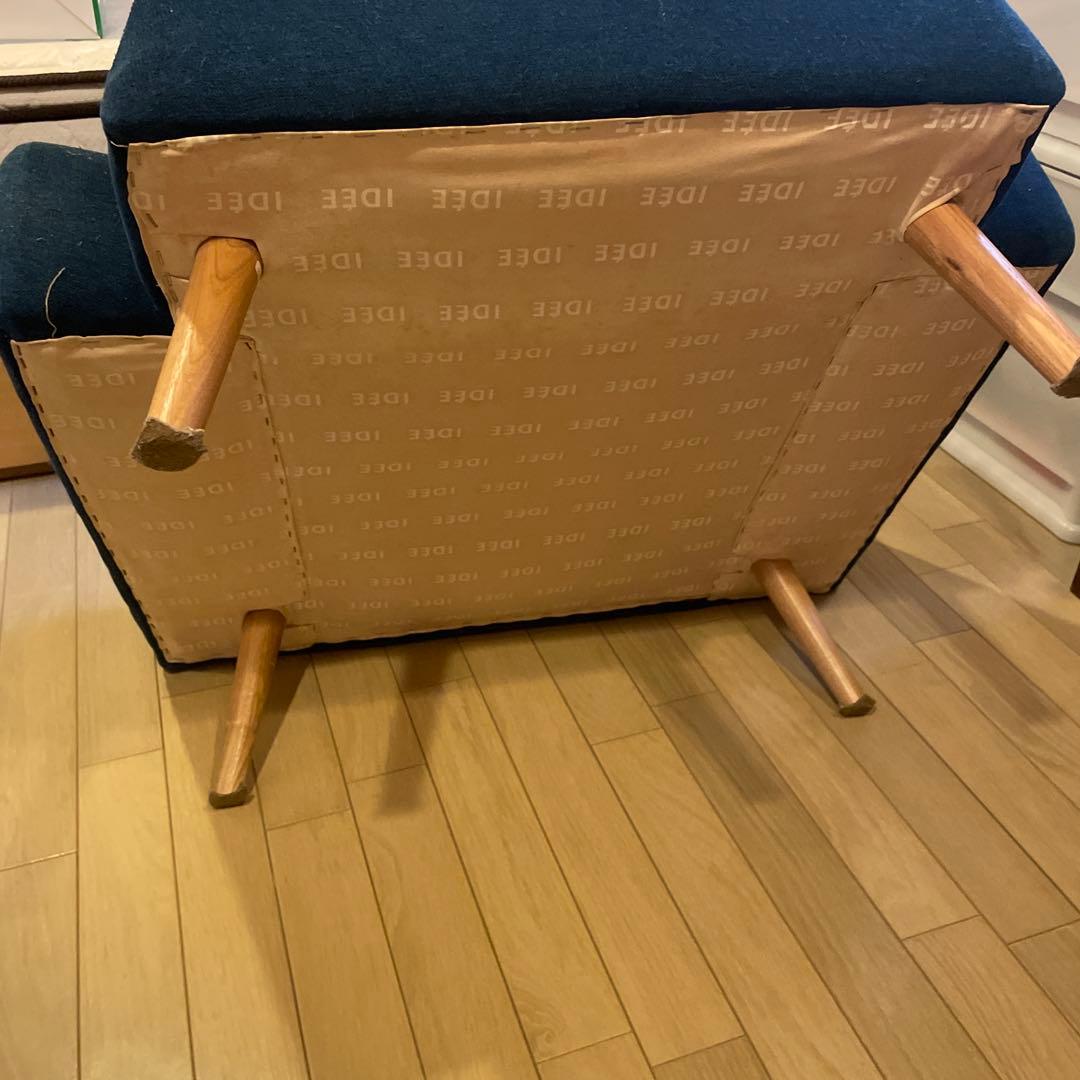 【美品】IDEE イデー AOSOFA アーオ 1シーター ソファ オーク材