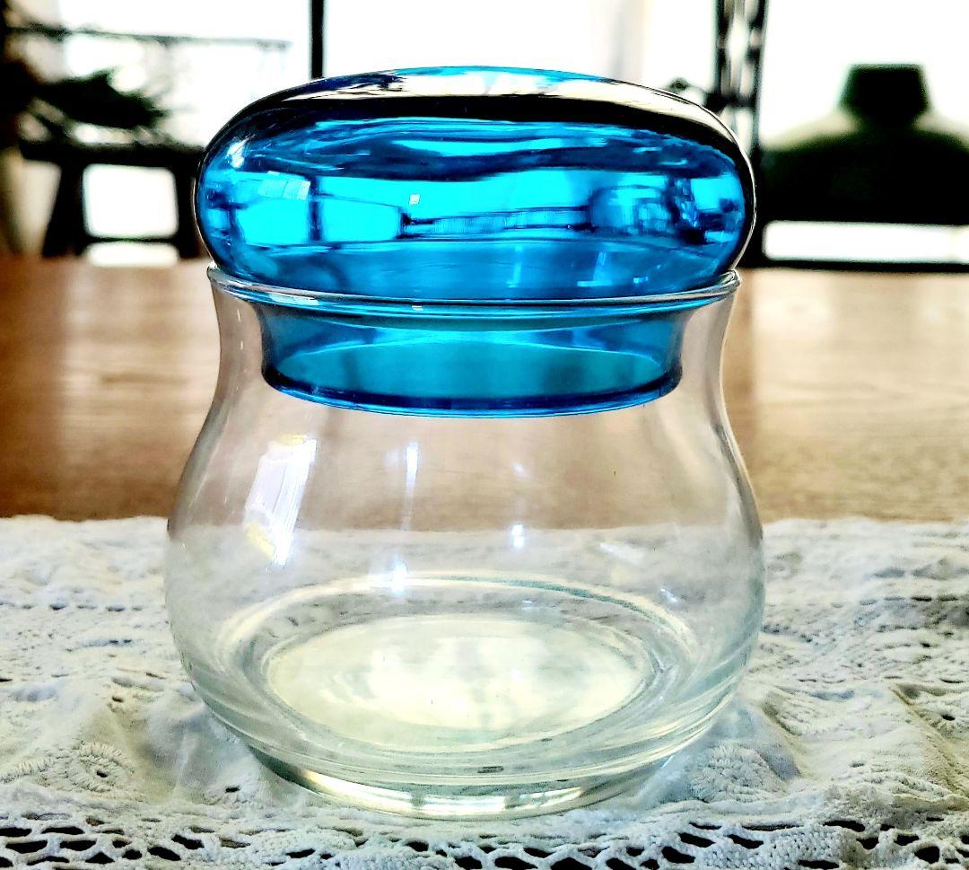 アデリア ガラス キャニスター キャンディーポット 3個セット 新品