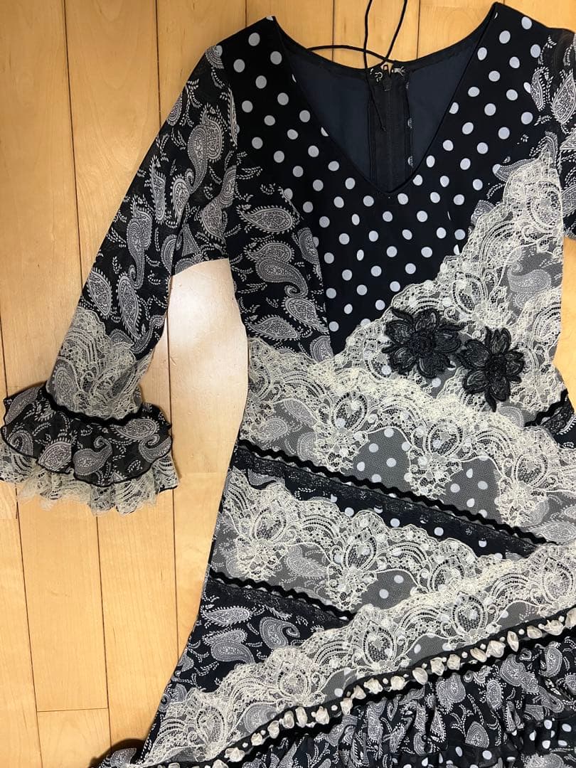 SONIA JOHNES フラメンコドレス ワンピース