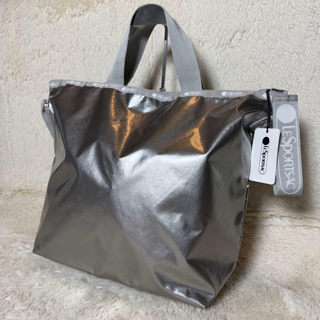 未使用 ひとりっぷ×レスポートサック GOOD DAY TOTE2 ギンガ