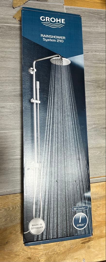 GROHE RAINSHOWER System210品番2705800Jの各部品