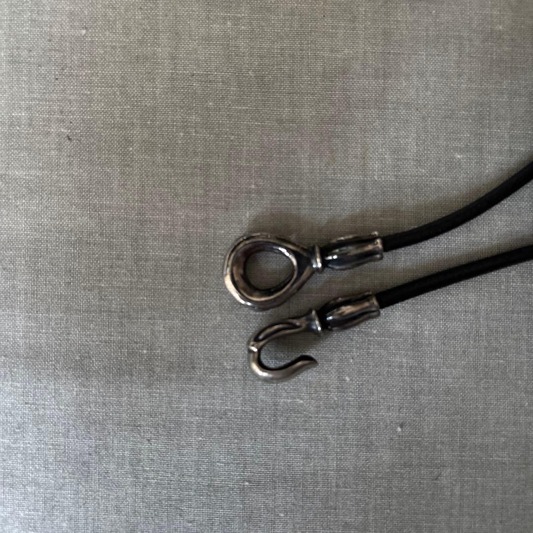 LONE ONES メイティングフライト フック ブラック レザー