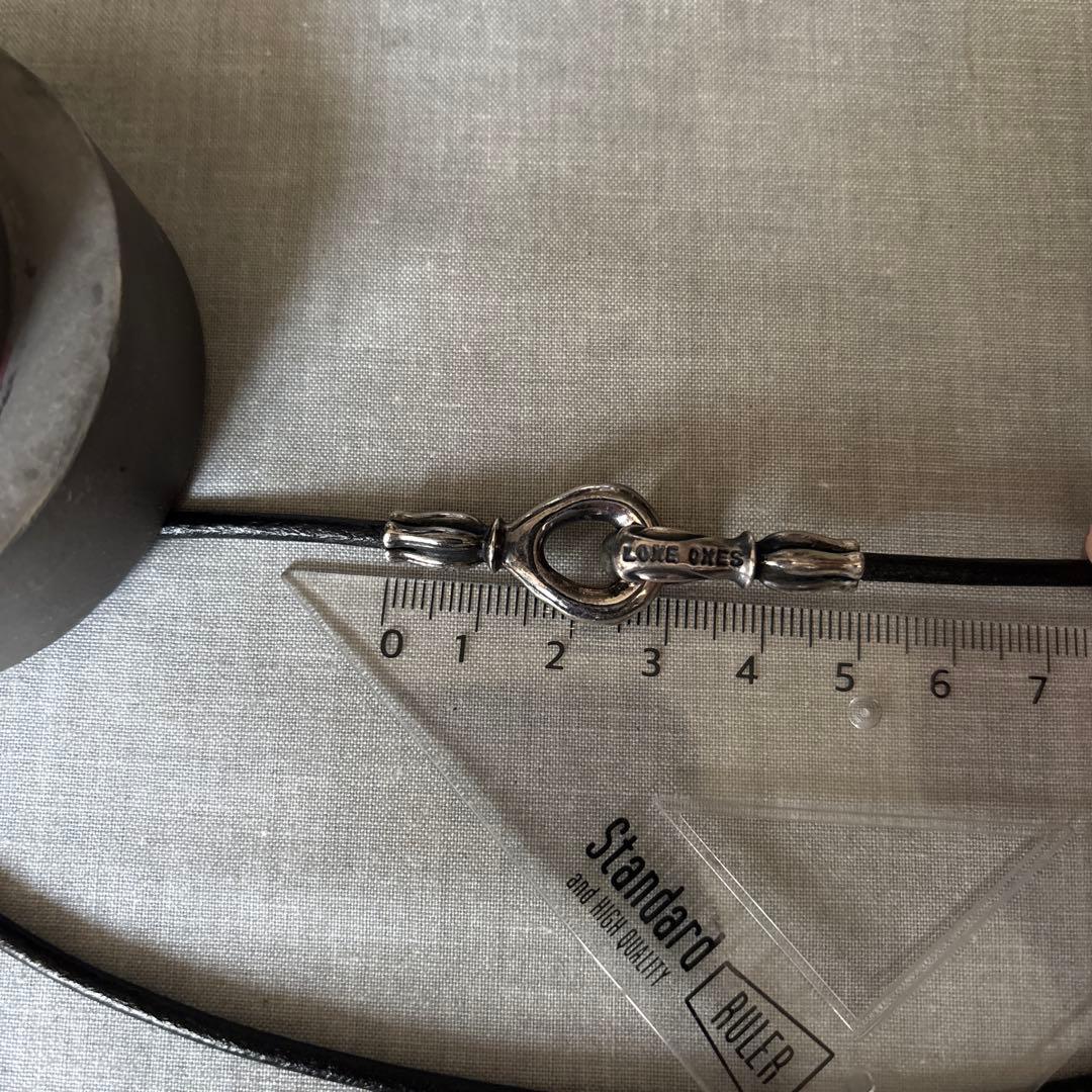 LONE ONES メイティングフライト フック ブラック レザー