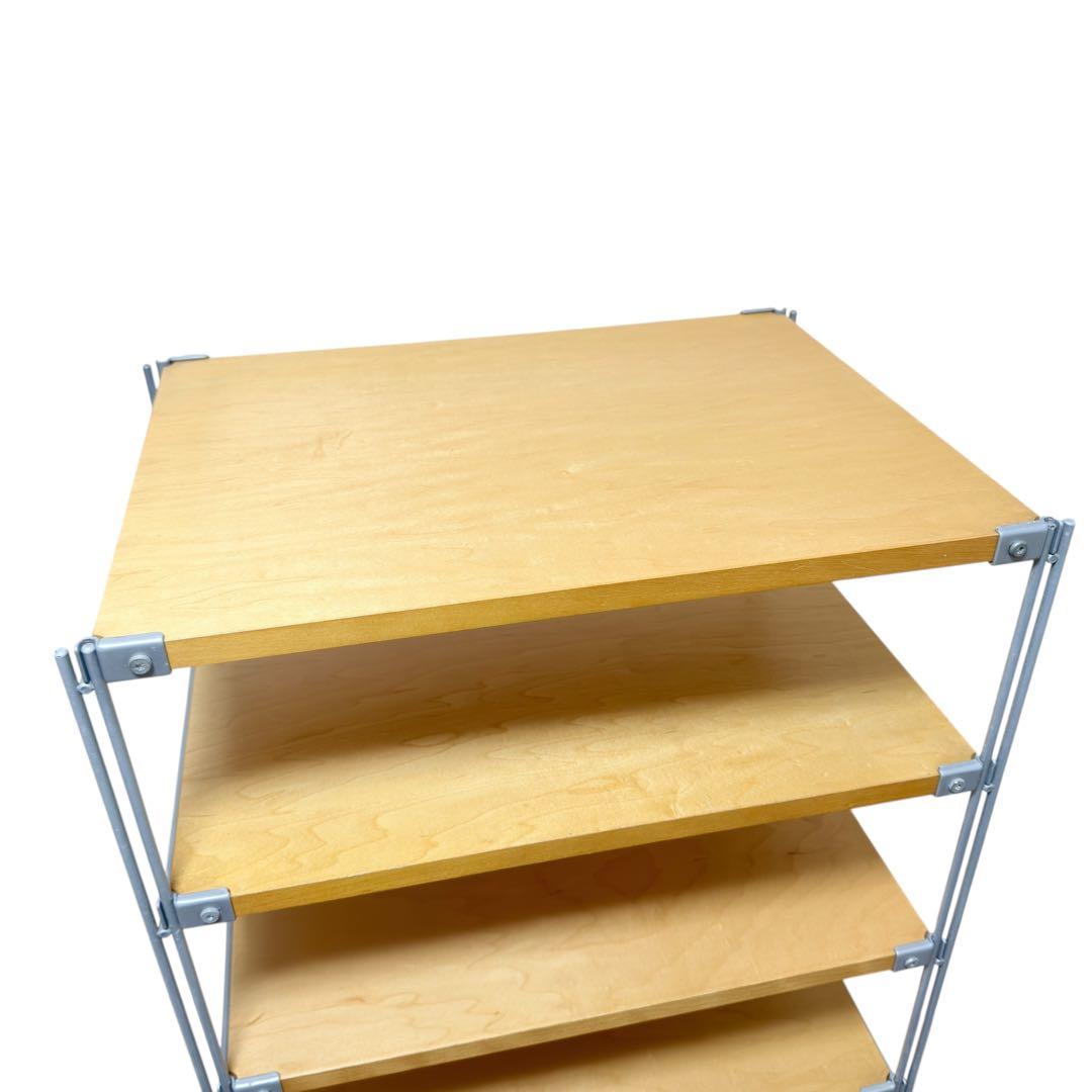 無印良品 6段 幅56cm スチールユニットシェルフ