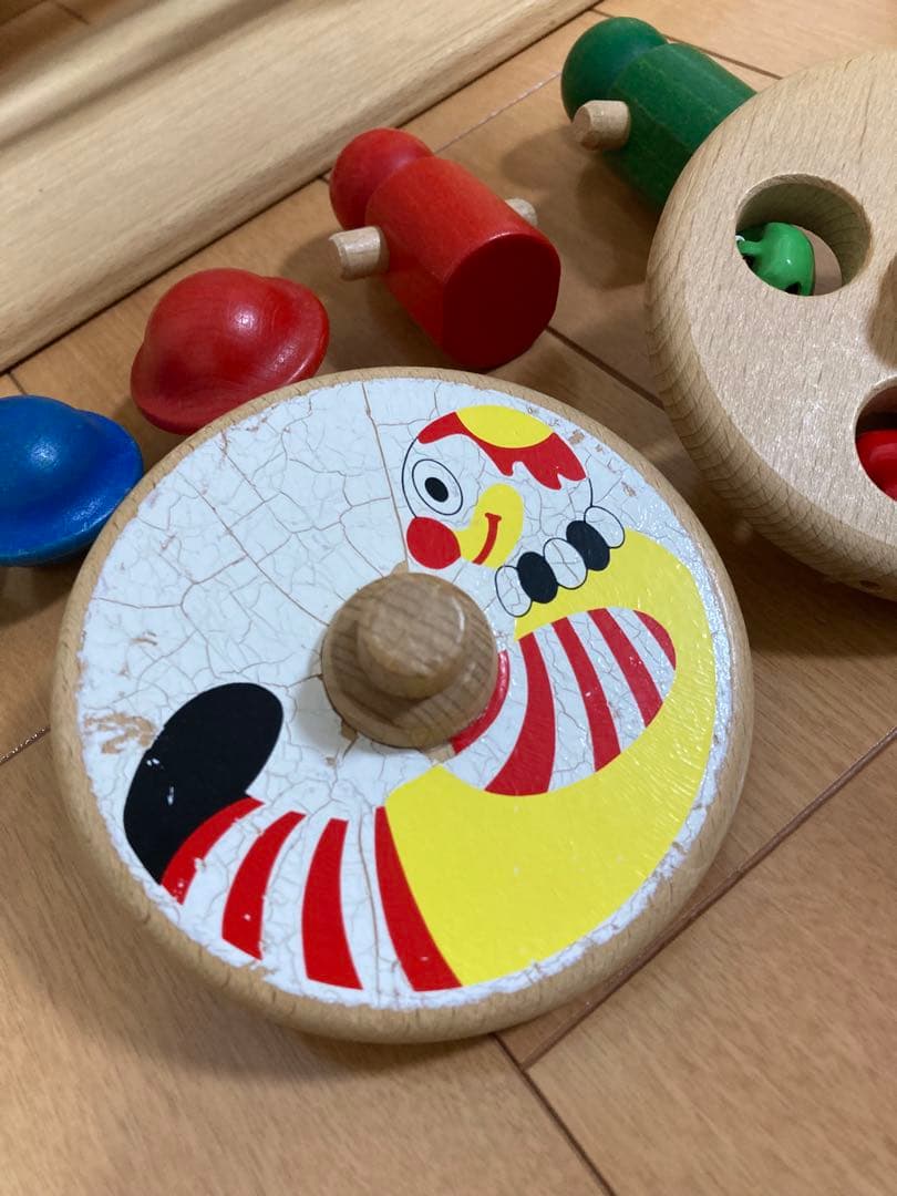 ニック社　nic 木製 スロープトイ　知育玩具 多段スロープ