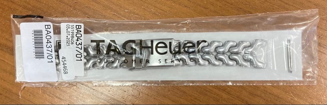 中古 タグホイヤー純正バンド